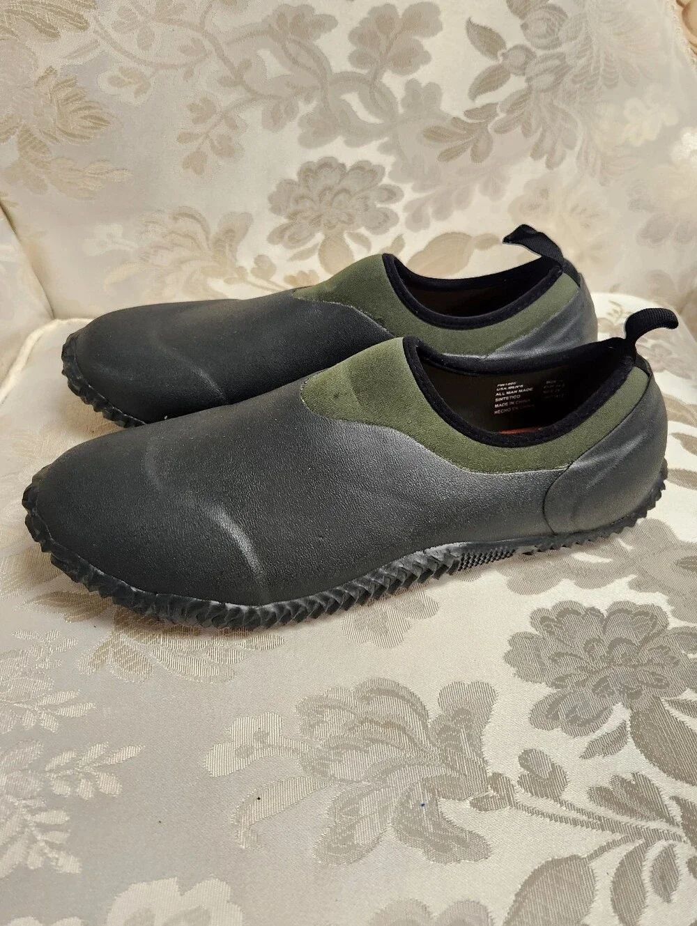 Habit Rubber Slip on shoes Mens 11 Hunter green Waterproof